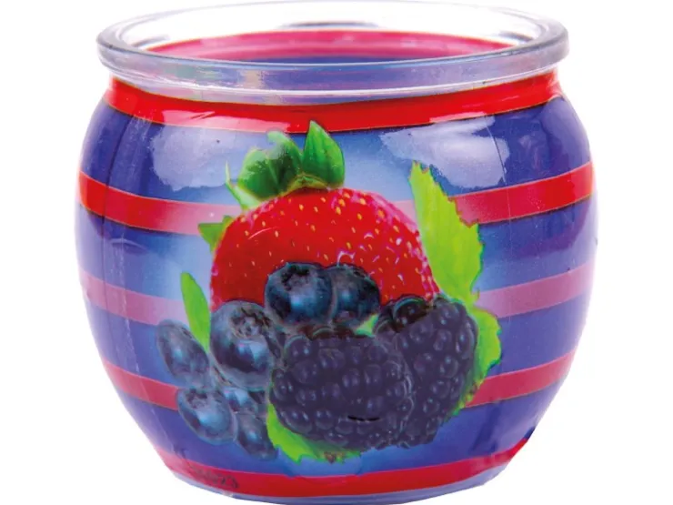 HS Candle Duftkerze Motiv Kerze Raumduft Mixed Berries* Kerzen