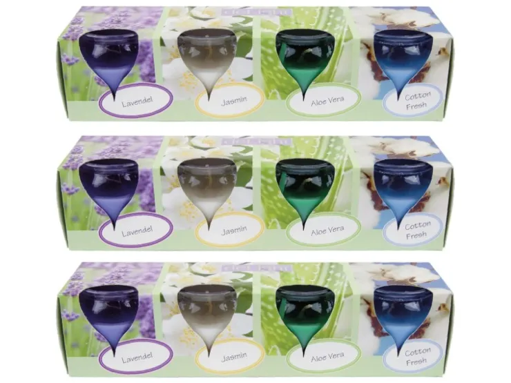 HS Candle Duftkerzen Selection 12er Pack Floral Selection* Kerzen