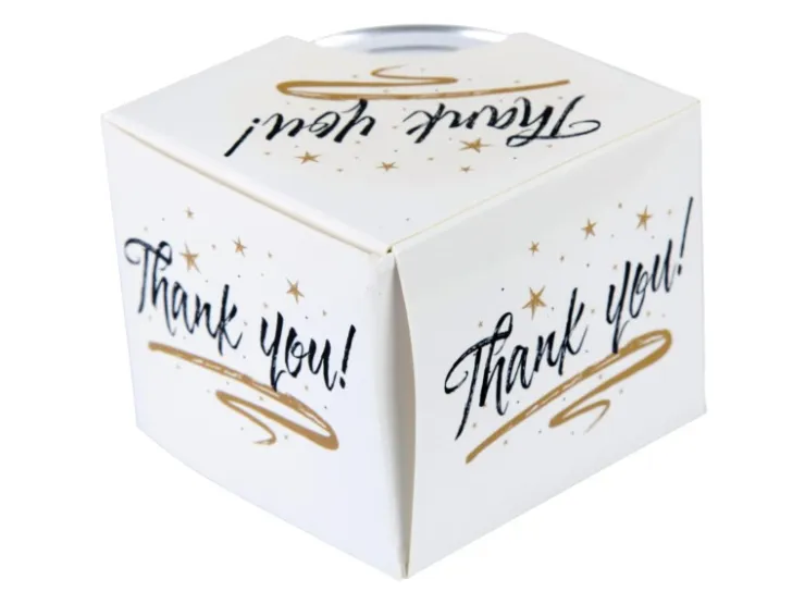 HS Candle Duftkerzen Sprüche 6er Pack Thank You