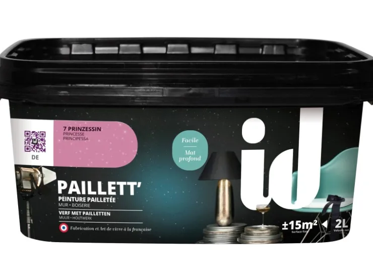 id Wandfarbe Paillett 2 l* Kreativfarben