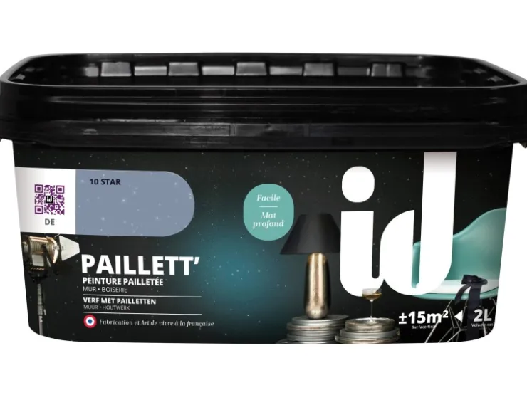 id Wandfarbe Paillett 2 l
