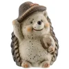 Igel mit Hut aus Keramik 8 cm x 10,6 cm