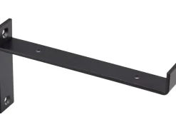 Industrial-Konsole 2er-Set 11 cm x 21 cm Schwarz* Wandregale