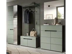 Inn.Furn Garderoben-Set 5-teilig in Salbei und Grau 255 cm Cooper* Möbelserien