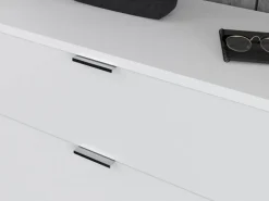 Inn.Furn Garderoben-Set 4-teilig in Weiß Hochglanz 144 cm SystemX* Möbelserien