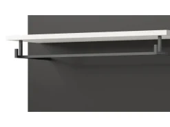 Inn.Furn Garderoben-Set 6-teilig in Weiß und Grau 255 cm Cooper* Möbelserien