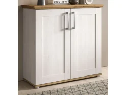 Inn.Furn Kommode Weiß Lärche Eiche Artisan 95 cm Landhaus Mirano