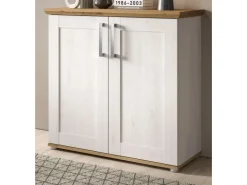 Inn.Furn Kommode Weiß Lärche Eiche Artisan 95 cm Landhaus Mirano