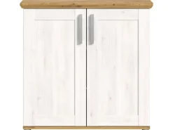 Inn.Furn Kommode Weiß Lärche Eiche Artisan 95 cm Landhaus Mirano