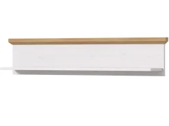 Inn.Furn Wandboard in Weiß Lärche Landhaus 110 cm Mirano* Weitere Regale|Schweberegale