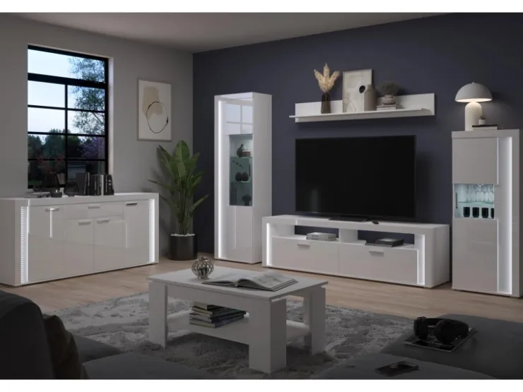 Inn.Furn Wandboard Weiß 170 x 22 cm Wandregal Sunroof* Schweberegale