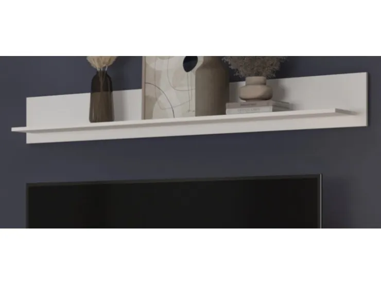 Inn.Furn Wandboard Weiß 170 x 22 cm Wandregal Sunroof* Schweberegale