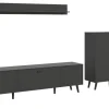 Inn.Furn Wohnwand in Grau Matt 269 cm Madea