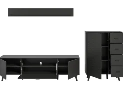 Inn.Furn Wohnwand in Grau Matt 269 cm Madea