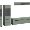 Inn.Furn Wohnwand in Salbei und Grau 272 cm Cooper* Schweberegale