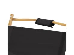 JAWINIO Outdoor Campingstuhl Holz Faltbar Mit Armlehnen Faltstuhl* Stühle