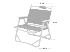 JAWINIO Outdoor Campingstuhl Holz Faltbar Mit Armlehnen Faltstuhl* Stühle