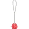 Jollypaw Aqua Toy Ball am Seil Naturgummi Ø 7 cm x 35 cm Rot