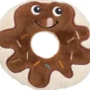 Jollypaw Donut Plüsch 15 cm Braun* Hundebedarf