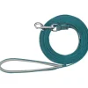 Jollypaw Hundeleine Schleppleine mit Handschlaufe 5 m x 15 mm Petrol* Hundebedarf