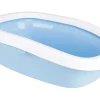 Jollypaw Katzentoilette 38 cm × 17 cm × 58 cm Blau/Weiß* Katzenbedarf