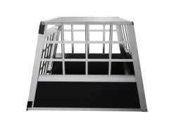 Juskys Alu Hundetransportbox M* Hundebedarf