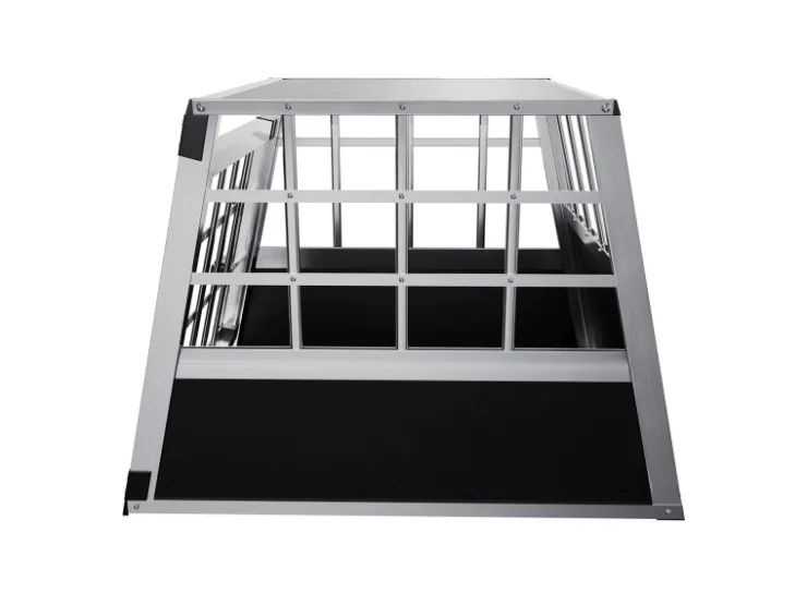 Juskys Alu Hundetransportbox M* Hundebedarf