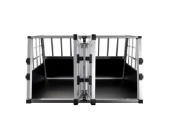 Juskys Alu Hundetransportbox L X* Hundebedarf