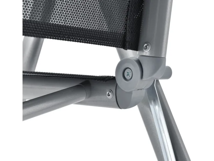 Juskys Aluminium Gartengarnitur Milano 9 Teilig mit Tisch und 8 Stühlen
