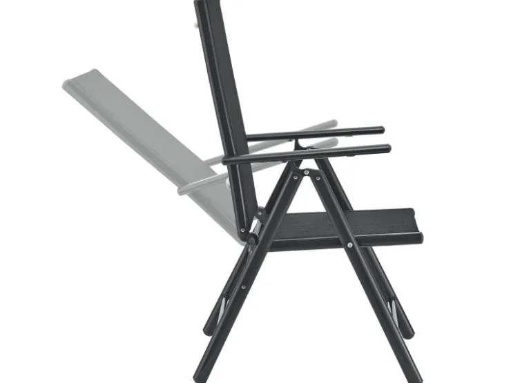 Juskys Aluminium Gartengarnitur Milano 9 Teilig mit Tisch und 8 Stühlen