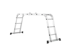 Juskys Aluminium Multifunktionsleiter 3,6m Tragfähigkeit bis 150 kg* Leitern
