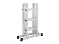 Juskys Aluminium Multifunktionsleiter 3,6m Tragfähigkeit bis 150 kg* Leitern