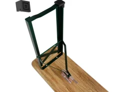 Juskys Bierzeltgarnitur Passau 3 teilig klappbar mit lackiertem Tannenholz 220 cm* Klarlacke