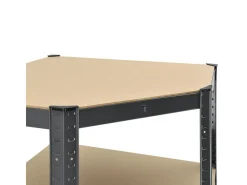 Juskys 3er Regalsystem 1 Corner und 2 Basic Insgesamt 15 Böden mit 2625 kg Tragkraft* Regalsysteme