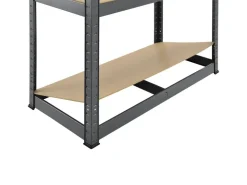 Juskys 3er Regalsystem 1 Corner und 2 Basic Insgesamt 15 Böden mit 2625 kg Tragkraft* Regalsysteme