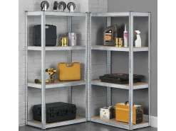 Juskys 2er Set Lagerregal Easy 160 x 80 x 40 cm