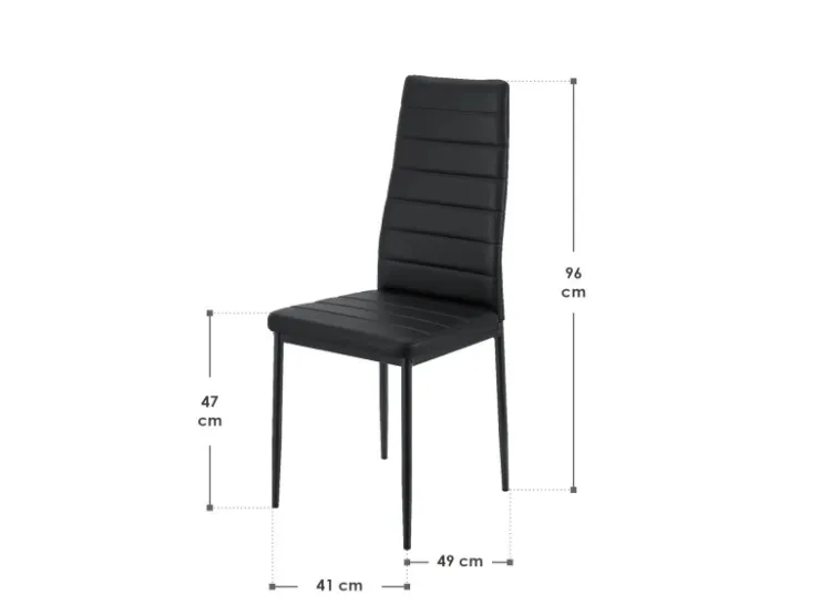 Juskys Esszimmerstuhl Loja 2er Set