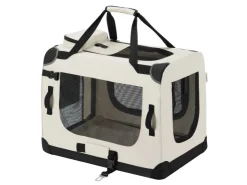 Juskys Faltbare Hundetransportbox Lassie M* Hundebedarf