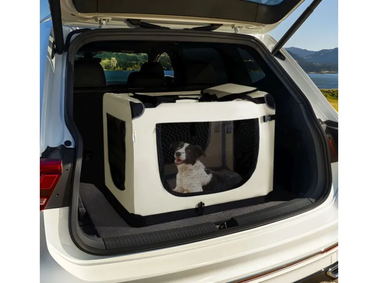 Juskys Faltbare Hundetransportbox Lassie XL