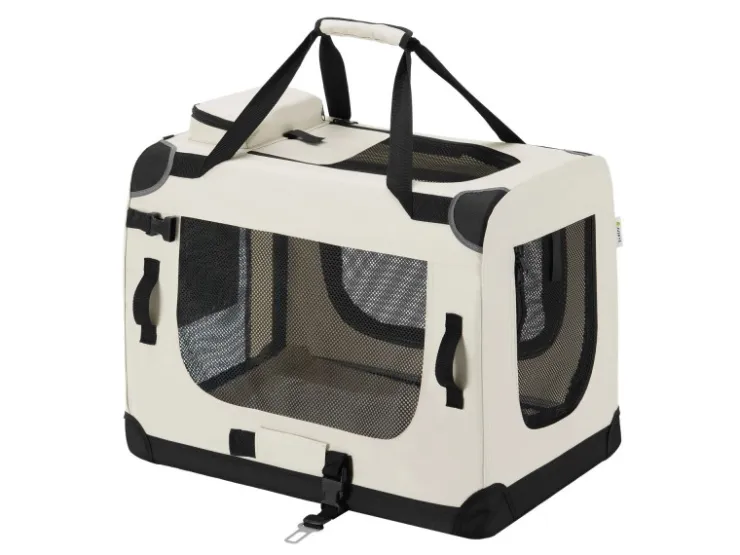 Juskys Faltbare Hundetransportbox Lassie XL