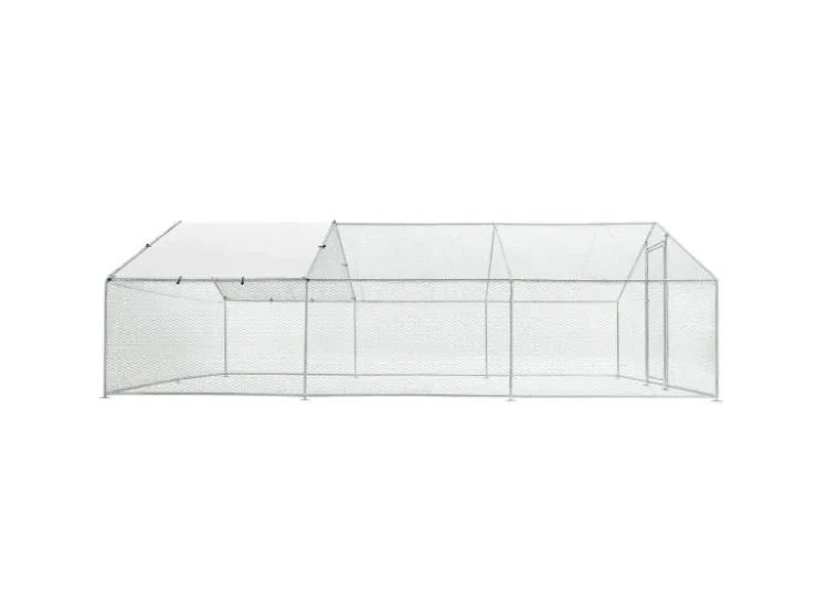 Juskys Freilaufgehege HLS25T 3x6x2m