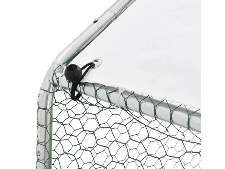 Juskys Freilaufgehege HLS25T 3x6x2m