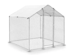 Juskys Freilaufgehege HLS25T 2x2x2m* Kleintierbedarf