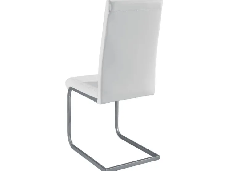 Juskys Freischwinger Stuhl Vegas 2er Set aus Kunstleder
