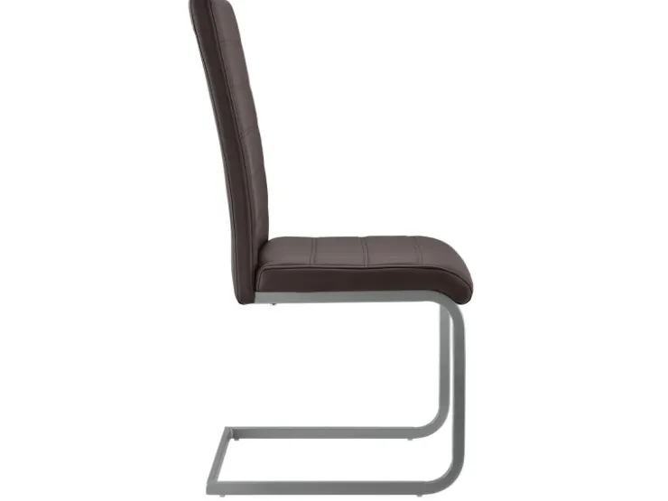 Juskys Freischwinger Stuhl Vegas 4er Set aus Kunstleder* Stühle