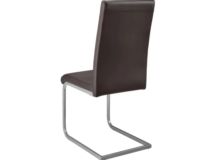 Juskys Freischwinger Stuhl Vegas 4er Set aus Kunstleder* Stühle