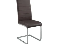 Juskys Freischwinger Stuhl Vegas 2er Set aus Kunstleder* Stühle