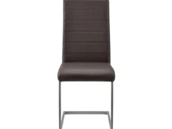 Juskys Freischwinger Stuhl Vegas 2er Set aus Kunstleder* Stühle