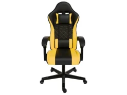 Juskys Gamingstuhl HyperSeat Schwarz/Gelb* Stühle