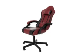 Juskys Gamingstuhl HyperSeat Bordeaux/Schwarz* Kissen